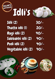 Hotel Sapthagiri menu 1