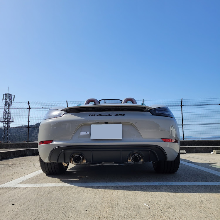 718 ボクスターのあなたのテールは？・２月も宜しくお願いします・ドライブに関するカスタム事例の投稿画像1枚目