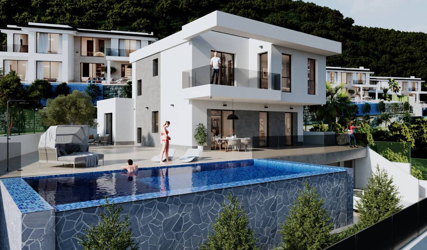 Villa with pool and terrace Finestrat