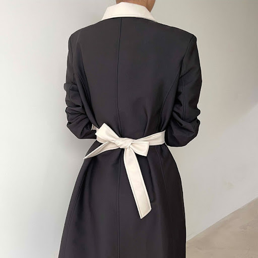 Title 5, Retro Patchwork Trench Coat and Overcoat. Timel...