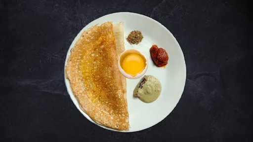 Kadapa Karam Egg Dosa