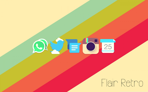 免費下載個人化APP|Flair Retro - Icon Pack app開箱文|APP開箱王