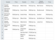 Mukesh Shop menu 1