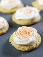 Easy Pumpkin Cookies with Cream Cheese Icing was pinched from <a href="https://www.cleverlysimple.com/easy-pumpkin-cookies-with-cream-cheese-icing/" target="_blank" rel="noopener">www.cleverlysimple.com.</a>