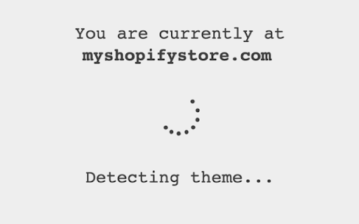 Simple Shopify Theme Detector