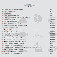 Kolkata Pantry menu 1