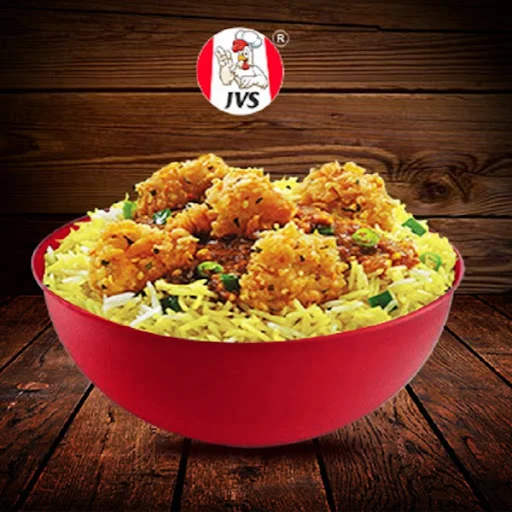 Chicken Popcorn Rice Bowl