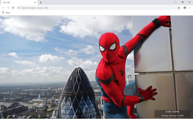 SpiderMan HD New Tab & Wallpapers Collection