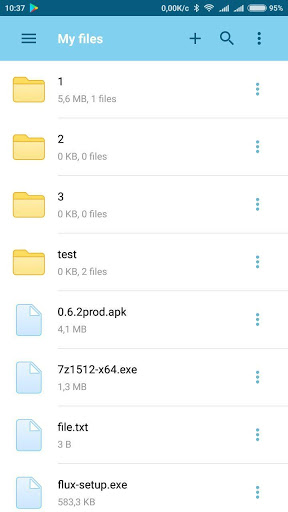 Screenshot Datafile.com File Manager