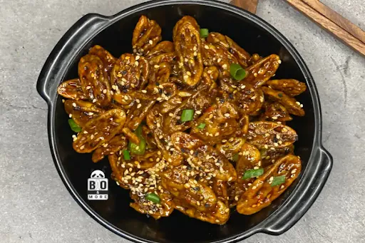 Crispy Honey Lotus Stem