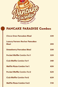 Pancake Paradise menu 2