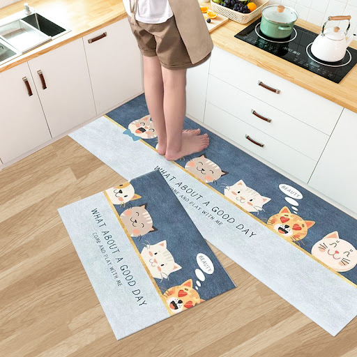 Title 7, Simple Floor Mat for Porch, Entry, Bathroom, Ki...