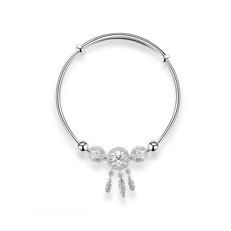 Title 4, Pulsera Elegante con Cuentas de la Suerte Vinta...