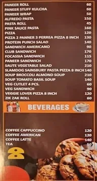 Sainsbury Bakery Snacks menu 1