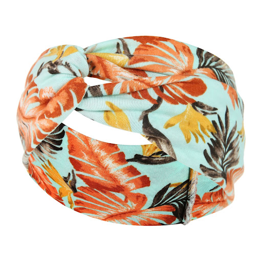 Title 2, Womens Printed Knitted Wide-Brimmed Cross Head...