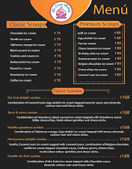 Crumble And Melt Baking menu 1