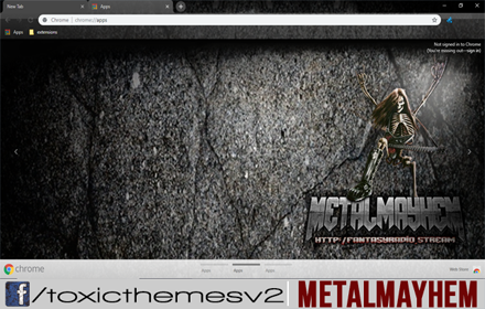 Fantasy Radio - Metal Mayhem - 1600x small promo image