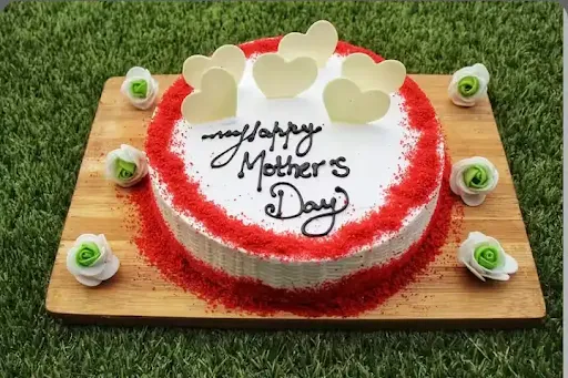 Red Velvet Mothers Day Cake