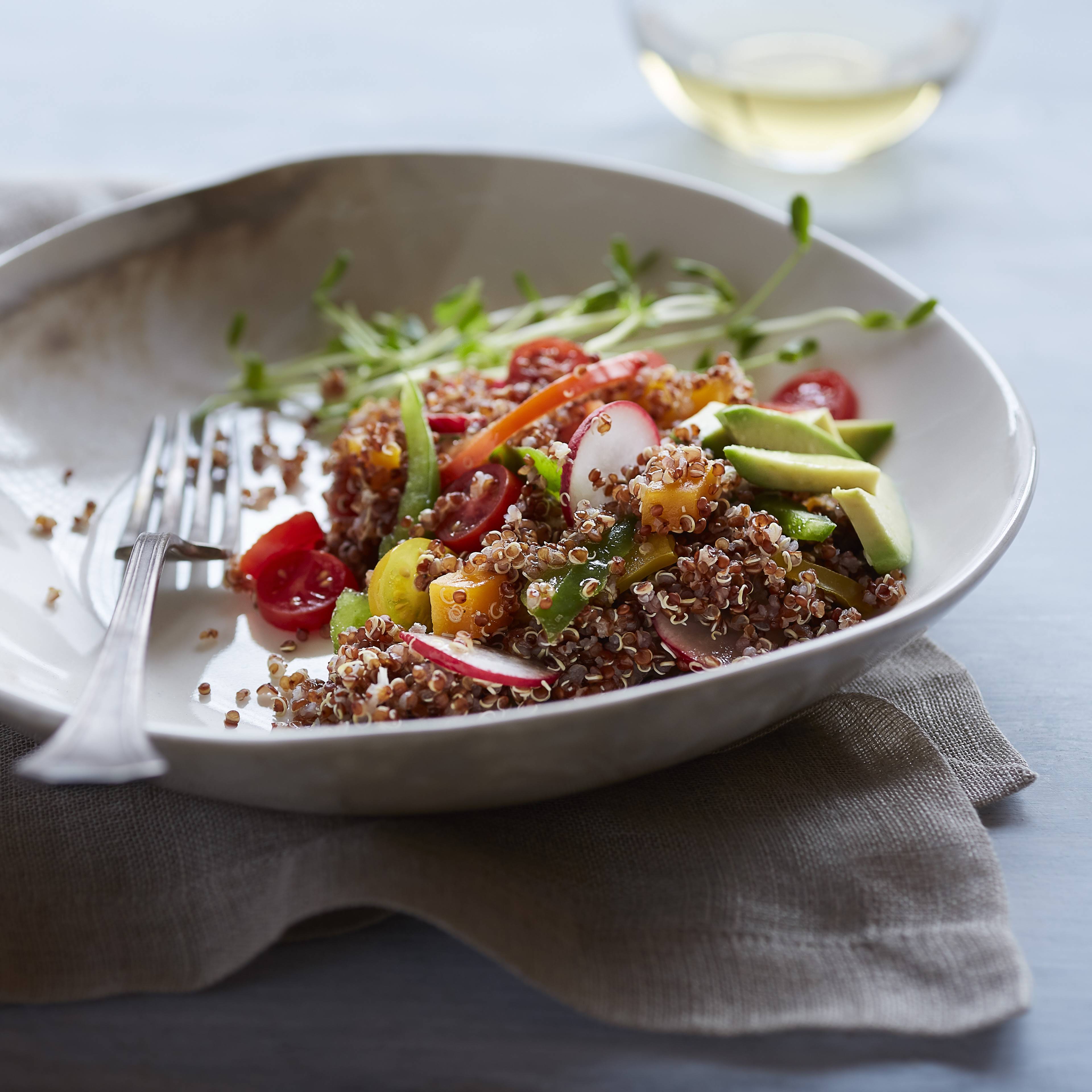 Quinoa Fruit Salad - Healthy World Cuisine