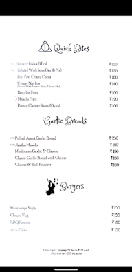 Wizard's Cafe menu 3