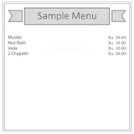 Veerabhadreshwara Mess & Tiffen menu 1