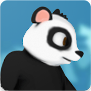 Panda Kecil Melompat: Little Panda Jumps  Icon