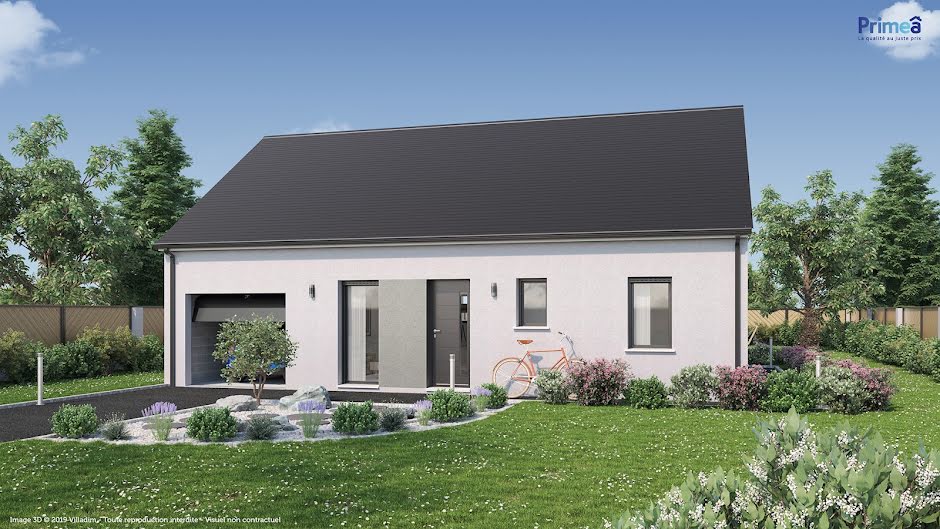 Vente maison neuve 3 pièces 75 m² à Meung-sur-Loire (45130), 174 088 €