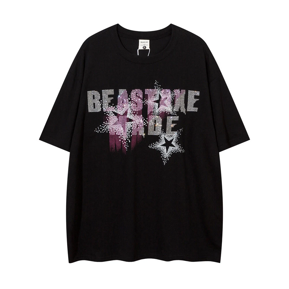 Title 8, Camiseta Estampada de Estrella de Cinco Puntas ...