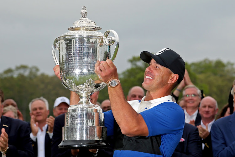 Defending PGA Championship champion Brooks Koepka