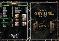 Skyline Lounge & Roof Top menu 1