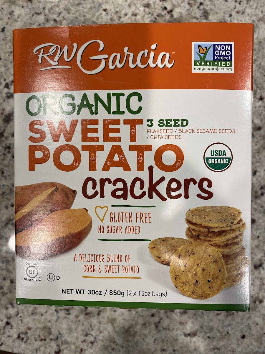 Sweet Potato Crackers