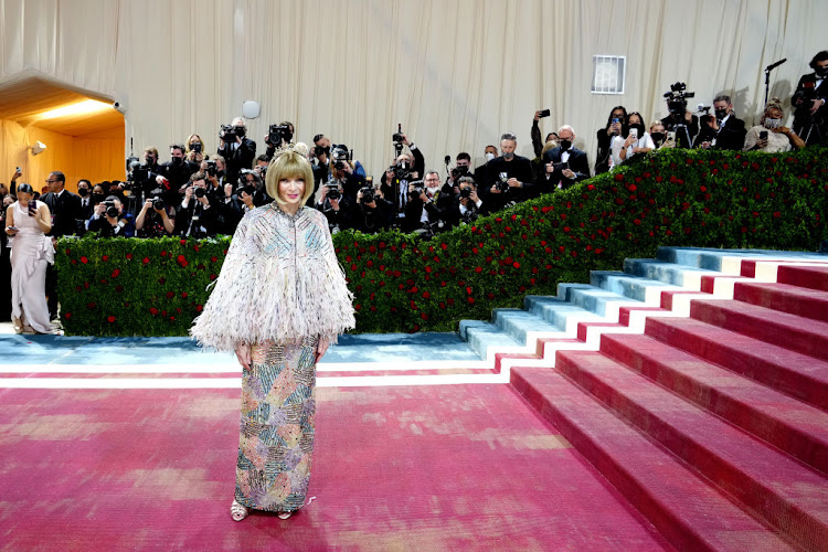 Anna Wintour at the 2022 Met Gala in New York City. Picture: JEFF KRAVITZ/FILMMAGIC