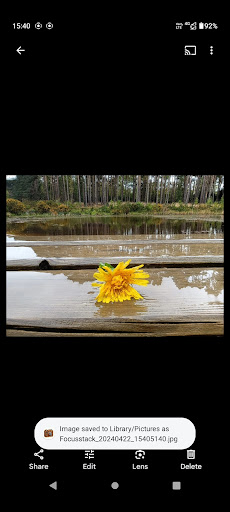 Screenshot Multifocus camera