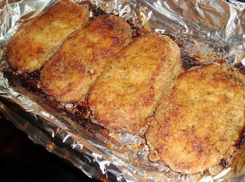 Parmesan Baked Pork Chops