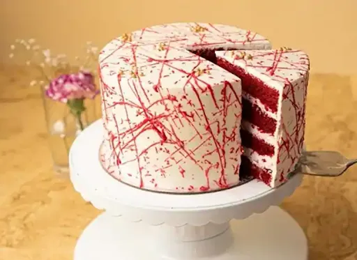 Valentine Red Velvet Celebration Cake