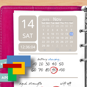 Agenda Pink for Total Launcher