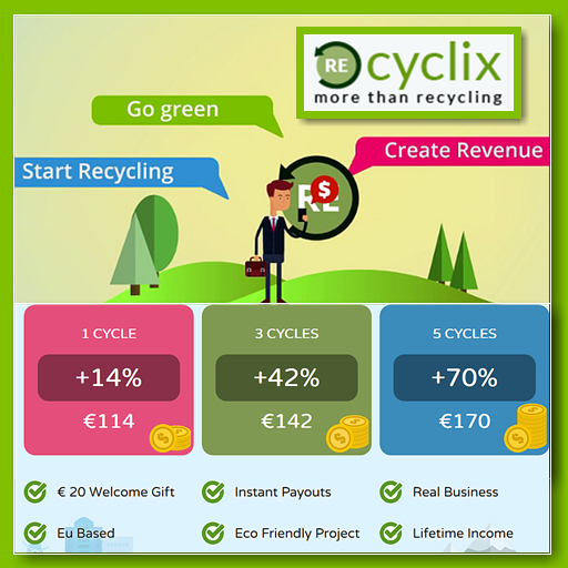Recyclix - More than recycling 財經 App LOGO-APP開箱王