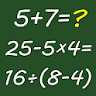 Mental arithmetic icon