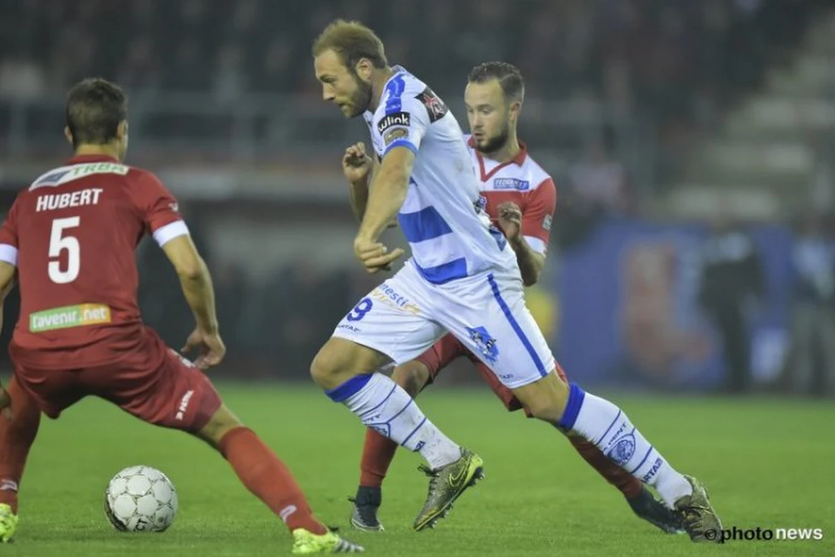 Depoitre dacht dat de goal op zijn naam kwam: "Oussalah flikt me dus twee keer?"