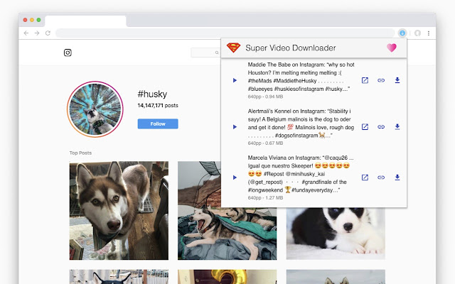 Super Video Downloader for Chrome