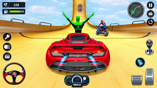 Screenshot Superhero Car Stunt- Car Games