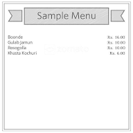 Sutripti Mistana Bhander menu 1