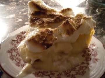 Banana Custard Pie