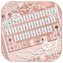 Luxury Rose Gold Keyboard Theme 10001003 APK Скачать