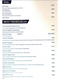 Aura Kitchen And Spirits menu 3