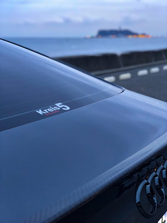 A5 スポーツバックのAudi・sportback・七里ガ浜・ステッカー・カーボン計画に関するカスタム事例の投稿画像3枚目