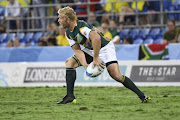  Kyle Brown during Sevens rugby match against Scotland of day 10 of the Gold Coast 2018 Commonwealth Games at XXX on April 14, 2018 in Gold Coast, Australia. 