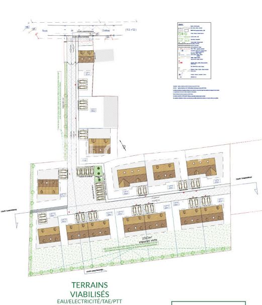 Vente terrain  488 m² à Dormelles (77130), 74 800 €