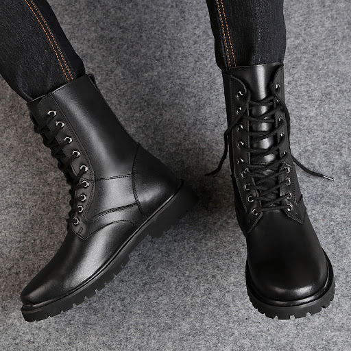 Title 4, Mens warm slugged bottom work shoes for cold w...