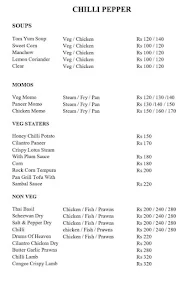 Chilli Pepper menu 1